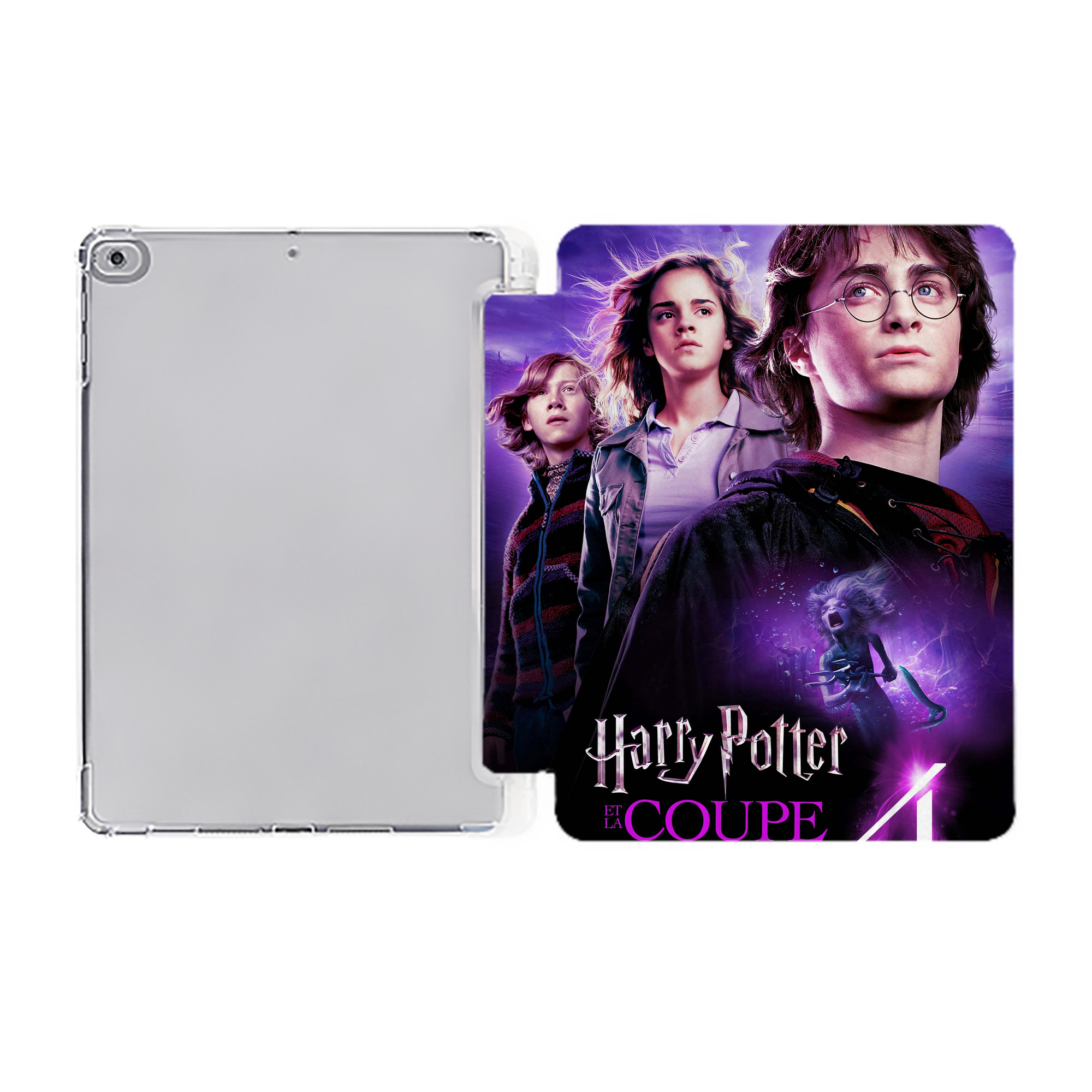 （画像用） Harry Potter ハリー・ポッターシリーズ IPad ケース ペン収納付き 三つ折りスタンド PUレザー×シリコン 対応機種9.5/10.5/10.9インチ